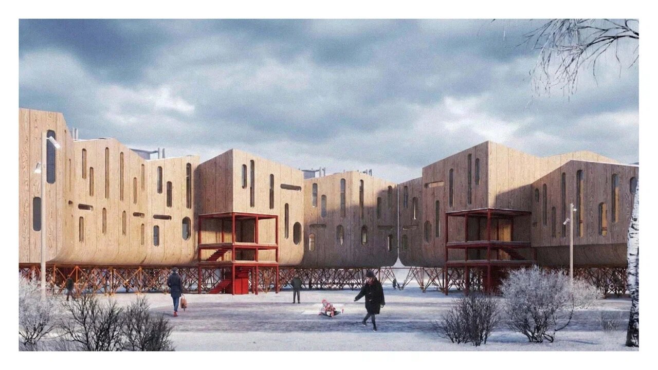 Фото публикации «Проект архитектора МОА Глеба Чуркина признан лучшим на всероссийском арктическом конкурсе» — МОА