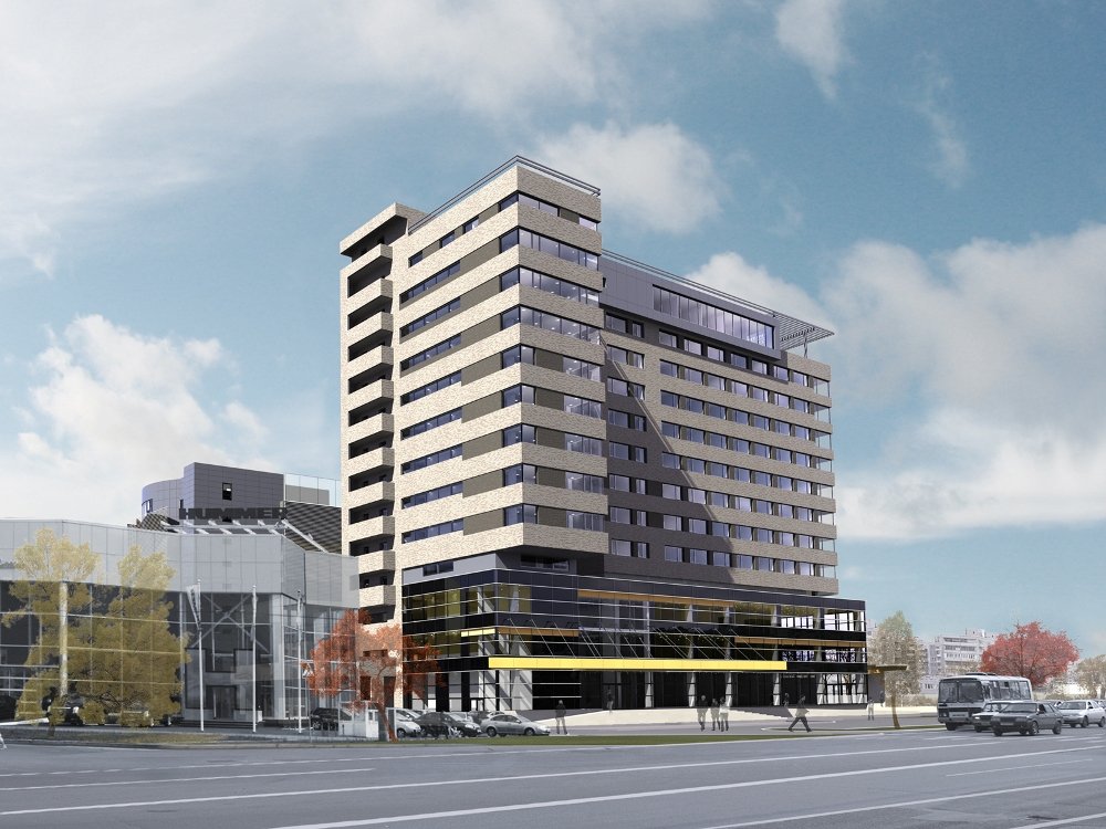 Фото проекта «Гостиница на 200 мест и многоуровневая автостоянка» — МОА