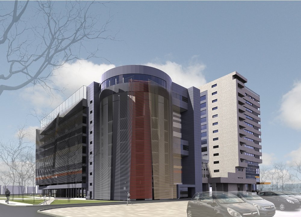 Фото проекта «Гостиница на 200 мест и многоуровневая автостоянка» — МОА