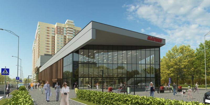 Фото проекта «Торгово-спортивный комплекс» — МОА