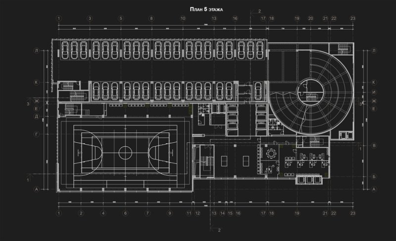 Фото проекта «Бизнес центр со спортивным комплексом» — МОА