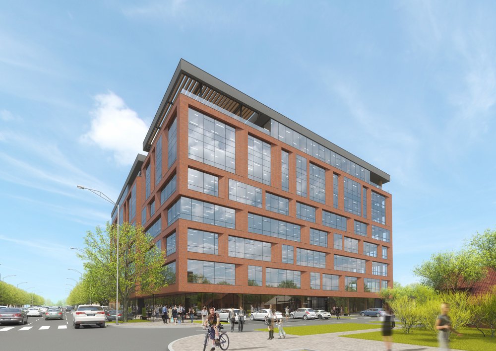 Фото проекта «Офисное здание со встроенной автостоянкой» — МОА