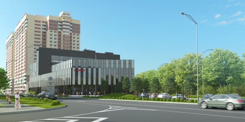 Фото проекта «Торгово-спортивный комплекс с подземной автостоянкой» — МОА