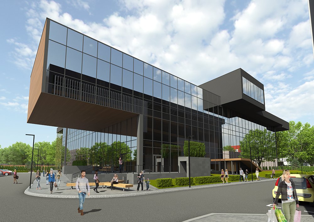 Фото проекта «Бизнес-центр со спортивным комплексом» — МОА