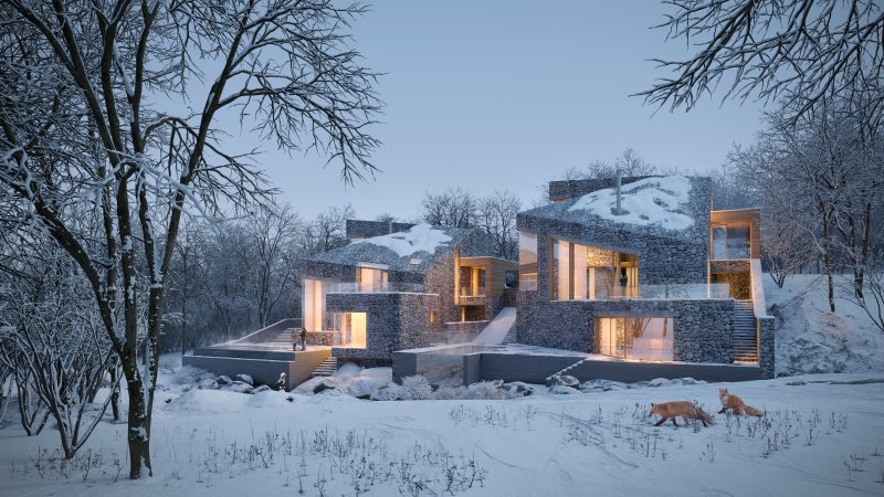 Фото проекта «Вилла на р. Бешенка» — МОА